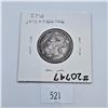 Image 2 : 1870 Canadian 25 Cent Sterling Silver Coin