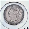Image 3 : 1874H Canadian 25 Cent Sterling Silver Coin
