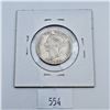 Image 2 : 1901 Canadian 25 Cent Sterling Silver Coin