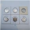 Image 2 : 1920, 1928, 1929 Canadian 25 Cent 80% Silver Coins