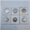 Image 2 : 1930, 1931, 1932 Canadian 25 Cent 80% Silver Coins