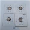Image 2 : 1896, 1897 Canadian 5 Cent Sterling Silver Coins