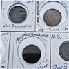 Image 3 : Seven New Brunswick, Nova Scotia One Cent Coins