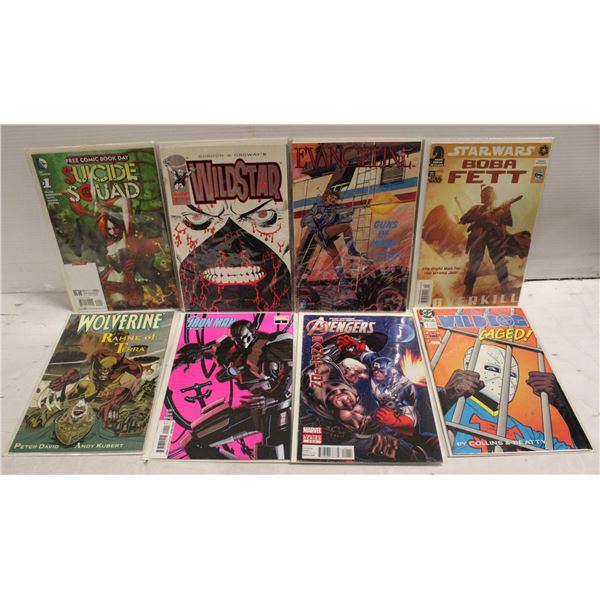 MARVEL, DC, INDY #1 COMIC LOT