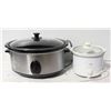 Image 1 : LARGE & SMALL SLOW COOKER - ESTATE