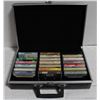 Image 1 : CASSETTE CASE WITH VARIOUS TYPES,BEATLES,COUNTRY,