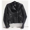 Image 1 : LADIES TRAFULUC LEATHER BIKER COAT S-ESTATE