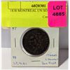 1838 MONTREAL UN SOU TOKEN