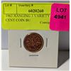 Image 1 : 1963 HANGING 3 VARIETY CANADA 1 CENT COIN BU