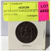 Image 1 : 1862 FRANCE NAPOLEON III 10 CENTS COIN