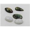 Image 1 : #94-NATURAL LABRADORITE & MOONGEMSTONES 109.10CT