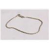STERLING SILVER ROPE STYLE BRACELET