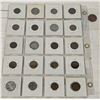 Image 2 : 21 WORLD COINS INCLUDING SILVER