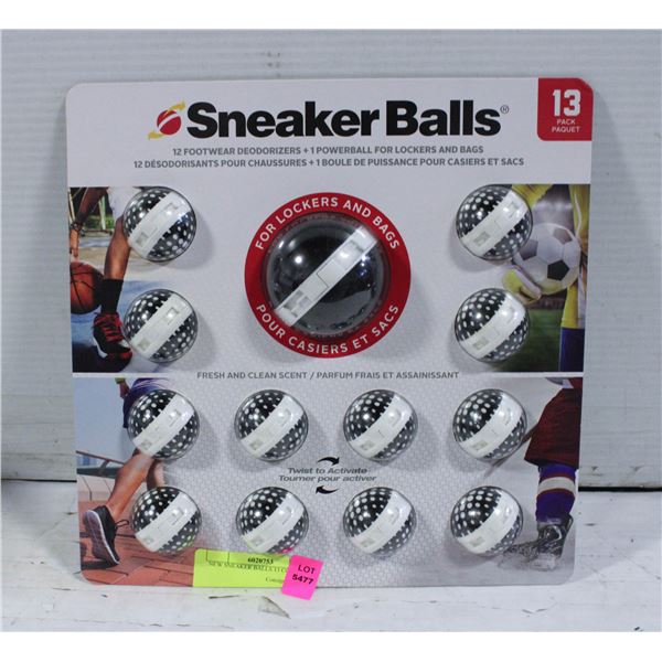 NEW SNEAKER BALLS 13 COUNT