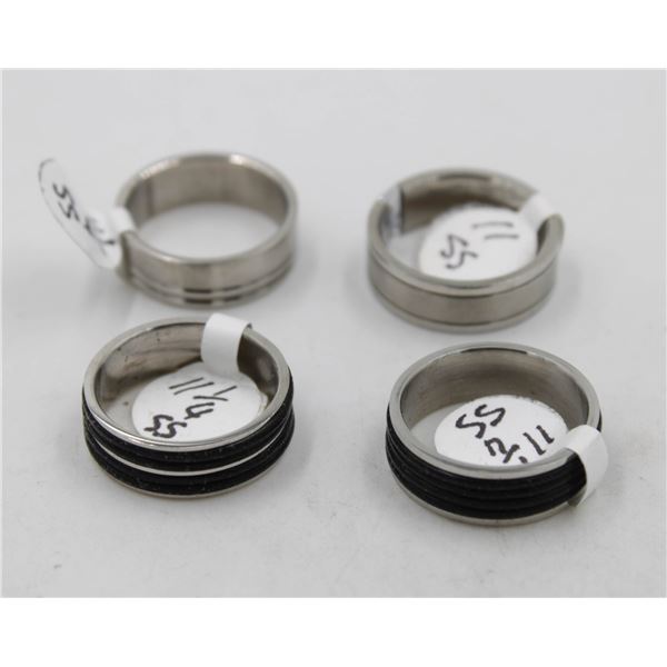 BRAND NEW MENS RINGS SIZES ASSORTED INCL:
