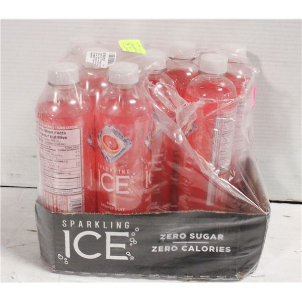 NEW 9 PACK SPARKLING ICE PINK GRAPEFRUIT