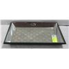 Image 1 : GEOMETRIC GLASS MIRRORED TRAY