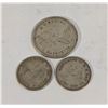 Image 2 : .45c FACE VALUE 80% SILVER OLD CANADA COINS