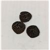 Image 1 : x3 ANTIQUE 1835-1910 DHUTAN 1/2 RUPEE COINS