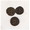 Image 2 : x3 ANTIQUE 1835-1910 DHUTAN 1/2 RUPEE COINS