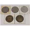 Image 2 : x5 VARIOUS VINTAGE LAS VEGAS ETC. CASINO TOKENS
