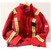 Image 1 : NEW FR INSULATED PARKA HI VIS RED 3XL