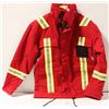 Image 1 : NEW FR INSULATED PARKA HI VIS RED SM