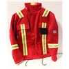 Image 1 : NEW FR INSULATED PARKA HI VIS RED SM