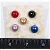 Image 1 : NEW ASSORTED COLOR FAUX PEARL SCARF/TIE/LAPEL