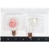 Image 2 : 2 NEW BULB SHAPED GLITTER LIP GLOSS