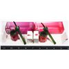 Image 1 : 2 NEW MARC BUSE FLOWER DESIGN LIP MOISTENING