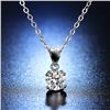 Image 2 : 2 CT GRA CERTIFIED MOISSANITE 925 SILVER NECKLACE