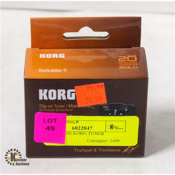 NEW CLIP ON KORG TUNER