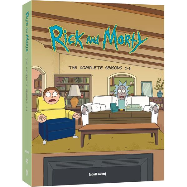 BRAND NEW DVD RICK AND MORTY SEASONS 1-6 COMPLETE