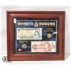 Image 1 : CANADA $1 1987 & $2 1996 REPLACED NOTES WITH COINS