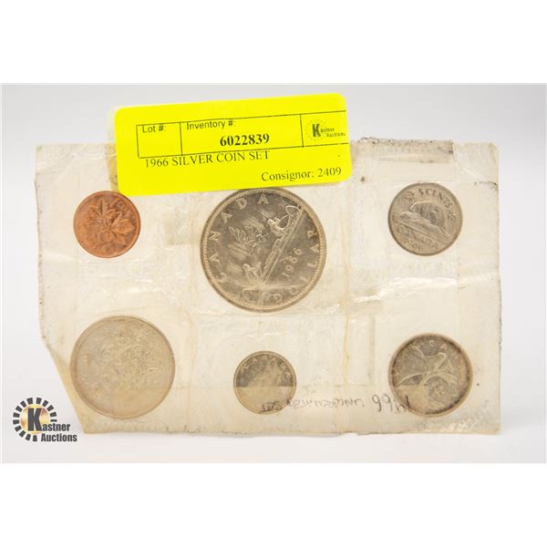 1966 SILVER COIN SET