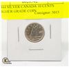 Image 1 : 1944 SILVER CANADA 10 CENT COIN