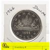 Image 1 : 1966 $1 DOLLAR COIN