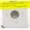 Image 1 : 1943 SILVER CANADA 10 CENT COIN
