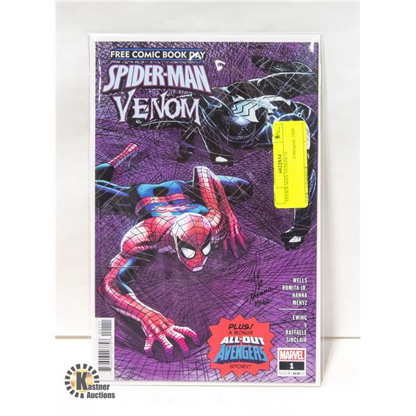 SPIDER MAN VENOM #1.
