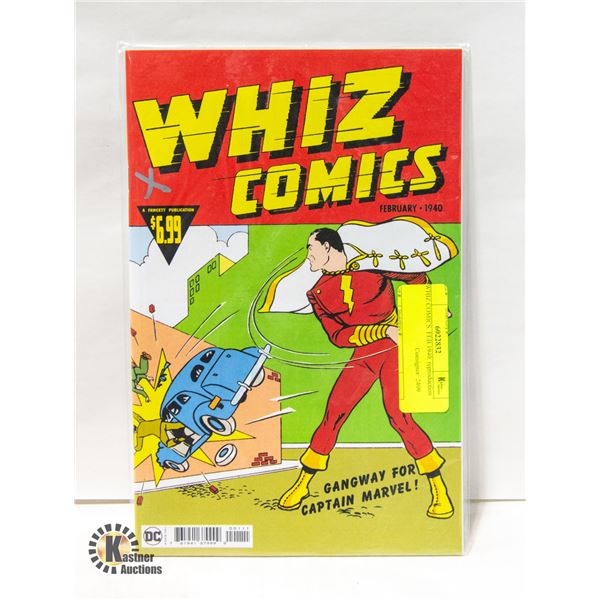 REPRODUCTION OF "WHIZ COMICS. FEB 1940"