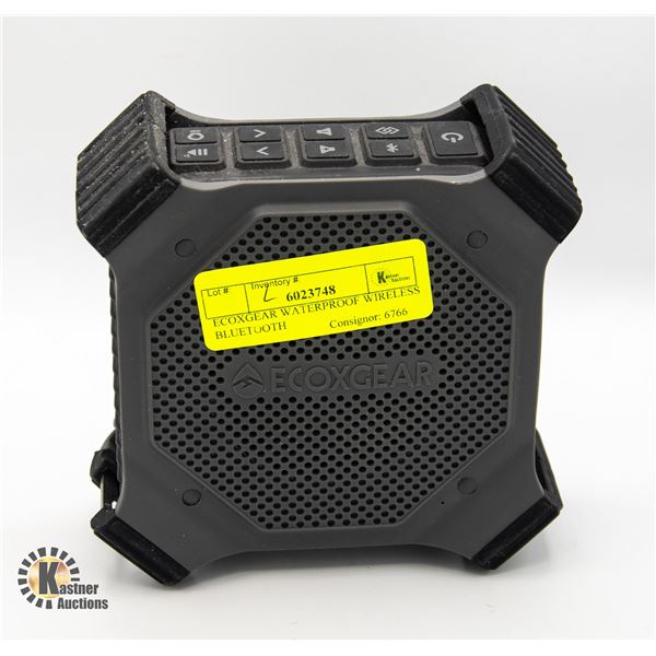 ECOXGEAR WATERPROOF WIRELESS BLUETOOTH