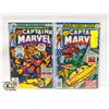 Image 1 : CAPTAIN MARVEL #45 & 52.