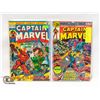 Image 1 : CAPTAIN MARVEL. ORIGINAL SERIES #24 & 44