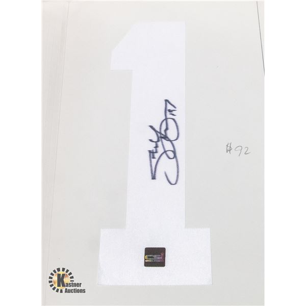 AUTOGRAPHED STEVE YZERMAN DETROIT RED WINGS