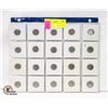 Image 2 : SHEET OF 20 X 10-CENT PIECES (DIMES)