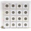 Image 1 : LOT OF 16 X 1973 RCMP MOUNTIE 25 CENT COINS