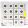 Image 2 : LOT OF 16 X 1973 RCMP MOUNTIE 25 CENT COINS
