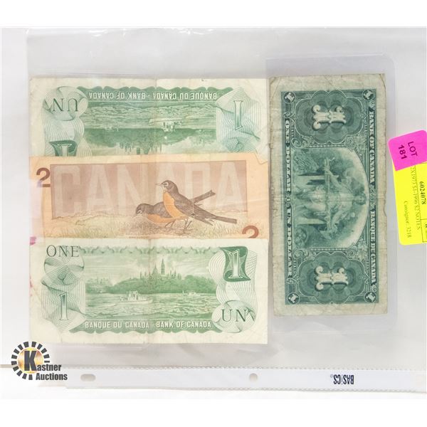 1937 $1-2X1973 $1-1996 $2 NOTES