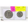 Image 1 : US SILVER DOLLAR  & SUSAN B ANTHONY $1 COIN